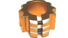 Brave Dirtbike Sattelklemme gold 34,9 dicke 3,5 cm