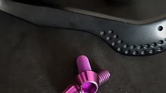 Ti-Suspension TITAN Schrauben Trigger M5x15 purple/lila NEU