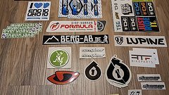 Aufkleber Sticker Decals Bliss, Enduro, Formula, Lupine, Sixsixone, Polygon, Giro, Jagwire