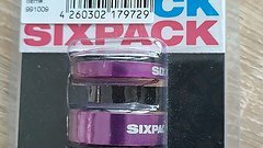 Sixpack Racing Spacer-Set purple (1 1/8'')