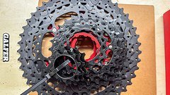 Sunrace Kassette 10-46 (11fach) CSMX9X für SRAM XD Freilauf + Kette SRAM PC 11