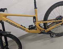 Foto von Santa Cruz Bicycles Bronson V4 Rahmen 2022 XL Carbon C PayDirt Gold