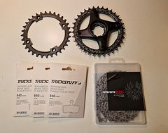 Foto von SRAM Levo Brose,Kettenblatt, Kette, Bremsbeläge, Motor Bolt, Entlüftungskit