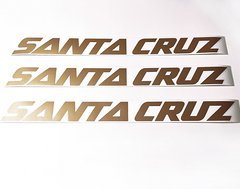 Foto von Santa Cruz Bicycles DECALS GOLD BULLIT AUFKLEBER STICKER HOCHLEISTUNGFOLIE