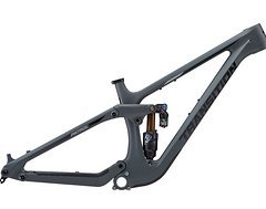 Foto von Transition Bikes 2023 PATROL Carbon Mullet Rahmenkit inkl. Fox Float X2 blau - Größe L