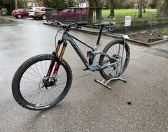 Foto von Transition Bikes Spire Carbon XT Medium, Grau Testbike
