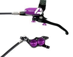 Foto von Hope Tech 4E4 Bremsenset VR+HR, Kunststoffleitung