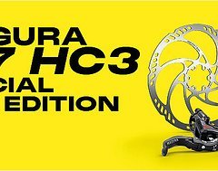Foto von Magura MT7 HC3 rot - Special Edition, Set VR+Hr, inkl. 2x Storm HC 203 mm
