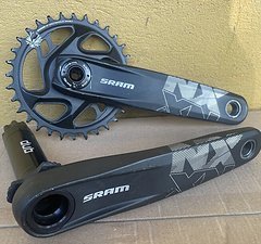 SRAM NX Eagle 1x12 - 32T - 170mm - DUB - 6mm offset MTB Kurbel