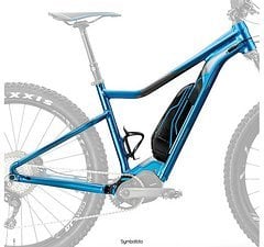 Merida eBig Trail 900-E E-Bike Rahmen 2017 Silber/Blau Neu