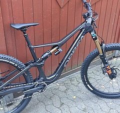 Orbea Rallon R6 raw XL mit neuer Fox 38 Factory Grip2 + 2024 X2
