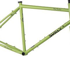 Surly DISC TRUCKER Rahmen Gabel Set 26" grün 46cm