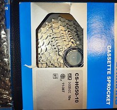 Shimano CS HG50 10fach Kassette und SLX Kette neu