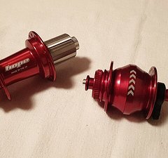 Hope Pro 5 E-Bike Hinterrad Nabe NEU Rot Boost Hub 148mm 54T UVP 300€