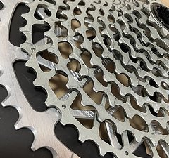 Garbaruk 12-fach Kassette / 10-52 Zähne für Sram / silber schwarz wie Neu