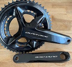 Shimano Dura Ace Kurbel FC-09 (177,5mm, 50/34, 11/12fach)