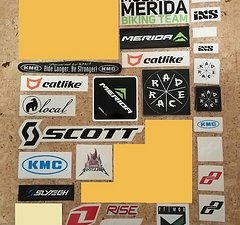Verschiedenste Aufkleber Sticker Decals