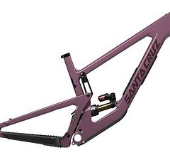 Santa Cruz Bicycles Megatower CC Frame / S,M,XL / gloss carbon und purple