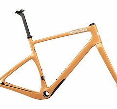 Cervélo Aspero Frameset, peaches and cream 58