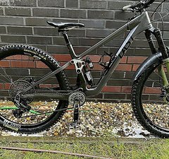 Last Bikes Tarvo V2 Rahmen 175 Raw Carbon inkl. Cinto Link 29"