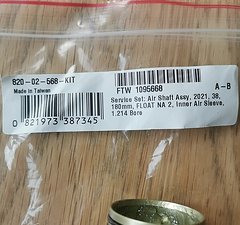 Fox 38 Airshaft 180mm