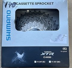 Shimano CASSETTE XTR CS-M980 11-34T - NEW!