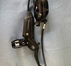 SRAM Code Stealth Silver Set VR+HR - neuwertig