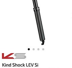 Kind Shock 31.6mm 150mm neuwertig plus RF Hebel