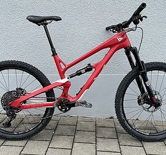 YT Industries Jeffsy YT 27 CF Pro, Candy Red / White, L