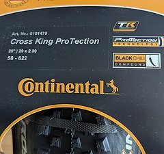 Continental Cross King ProTection Faltreifen - 29x2.30" - blac