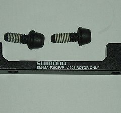 Shimano Bremssattel Adapter SM-MA-203 P/P  160/203 mm