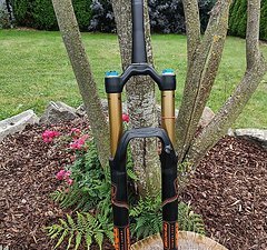 Fox 34 Float Factory 27,5", Kashima, taper, QR15; 2016er Version