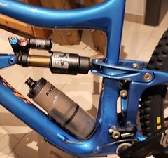 Ibis Cycles Ripmo V1, Large, Blau, Zipp Carbon Laufender, Fox Factory
