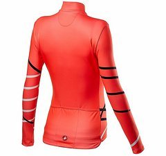 Castelli Diagonal Long Sleeve Thermo Jersey Brilliant Pink XL Neu
