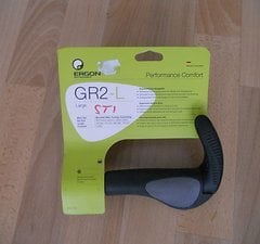 Ergon GS2-L Hörnchen aus carbonLeichtbau Griffe Lenkergriffe Schwarz Fahrrad MTB Griff Large