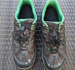 Shimano MTB-Schuhe SH-MT54L schwarz/grün Größe 45