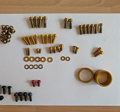 Hope Tech Titanschrauben Titan Schrauben SRAM Avid Syntace Formula Alu