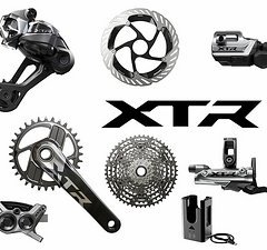 Shimano XTR Di2 Trail Komplettgruppe M9220 | 10 - 51 Zähne | 203
