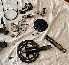 Shimano Claris 2x8 Schaltgruppe