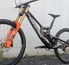 Santa Cruz Bicycles V10 CC MX FOX Oxblood