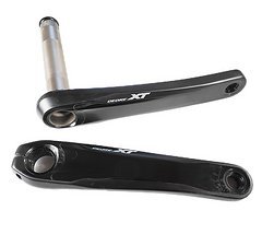 Shimano Deore XT FC-M8130-1 Kurbelgarnitur 175 mm ohne Kettenblatt
