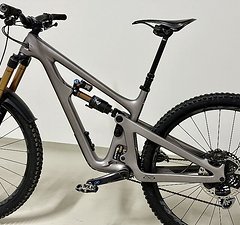 Yeti Cycles SB150 TURQ Medium Rahmen in Silver Anthracit