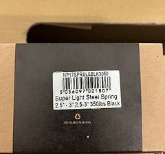 Nukeproof Super Light Stahlfeder, 350lbs, Neu