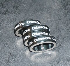 Octane One Lock on Ringe schwarz 4 Stück
