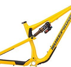 Nukeproof Reactor 290 Carbon Rahmen - ohne Dämpfer - yellow - Größe M