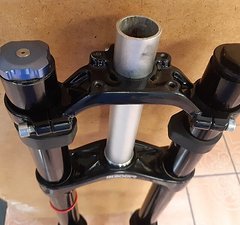 RockShox Boxer RC 1 1/8" Shaft schwarz 200mm