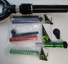 Cannondale Rote Feder/ Elastomer Einheit KF243