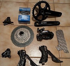 Shimano GRX 11fach Gravel schaltgruppe 1x11 11-46