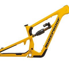 Nukeproof Mega 297 Carbon Rahmen - ohne Dämpfer - yellow - Größe M