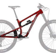 Nukeproof Mega 290 Alu Rahmen - ohne Dämpfer - racing red - Größe XXL